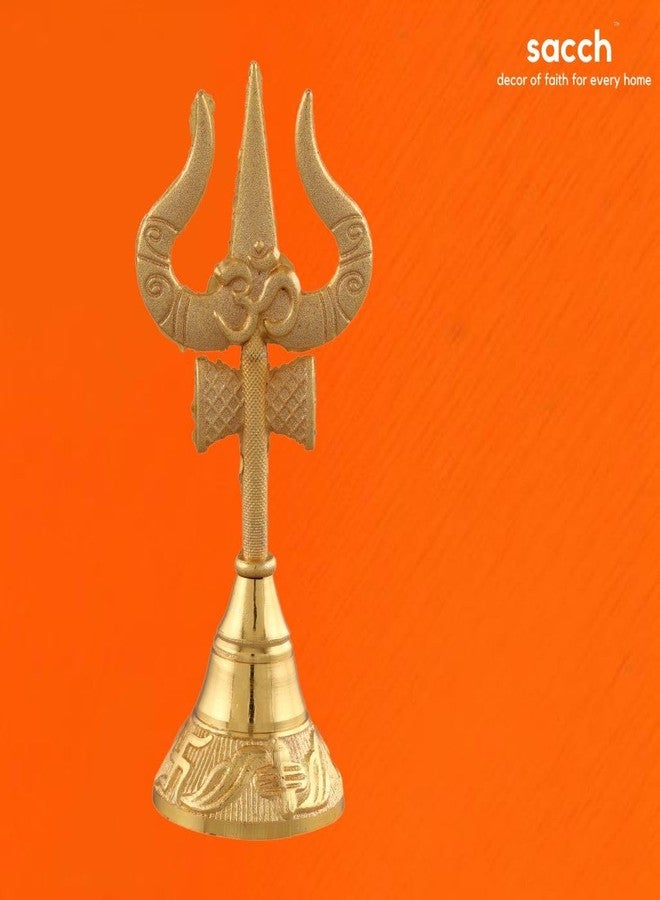 Sacch | Trishul Pooja Bell for Temple & Prayer Room - Image 5